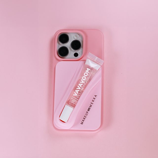 Phone Pocket With Lip Gloss Holder